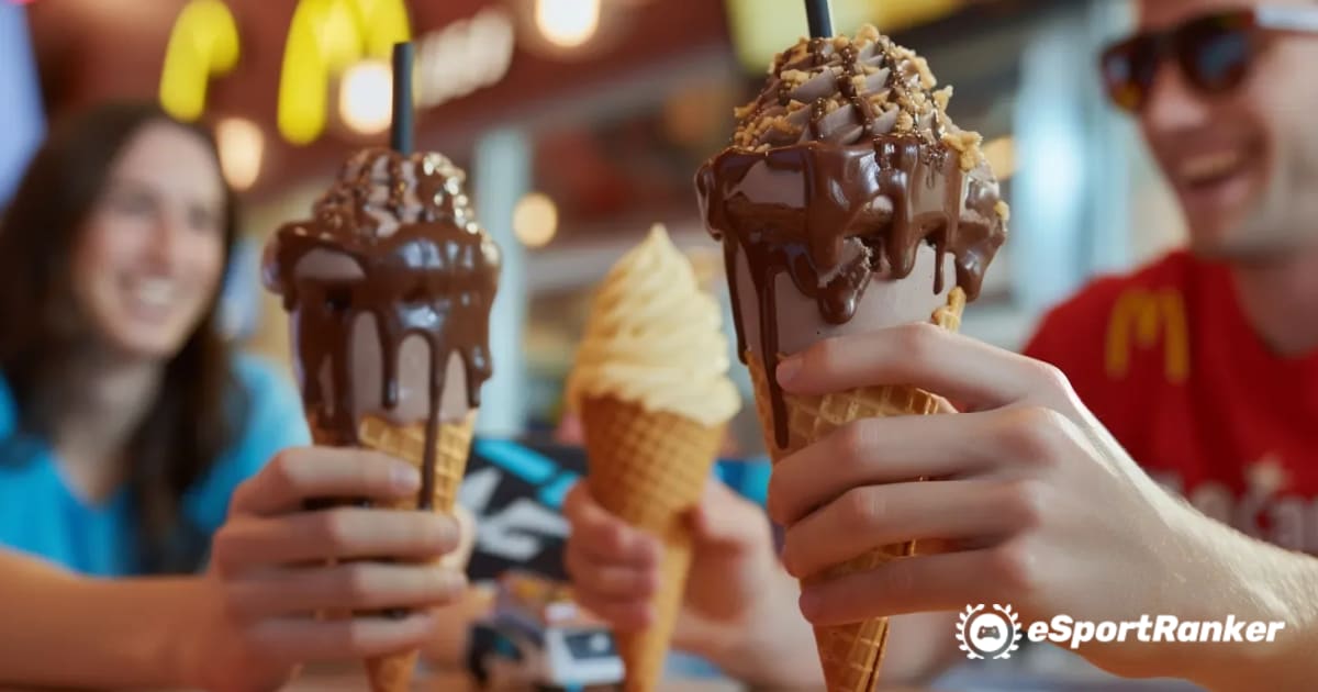 用 Macca 的巧克力软冰淇淋庆祝夏天并参加 #MaccasRaceTheChoc 挑战